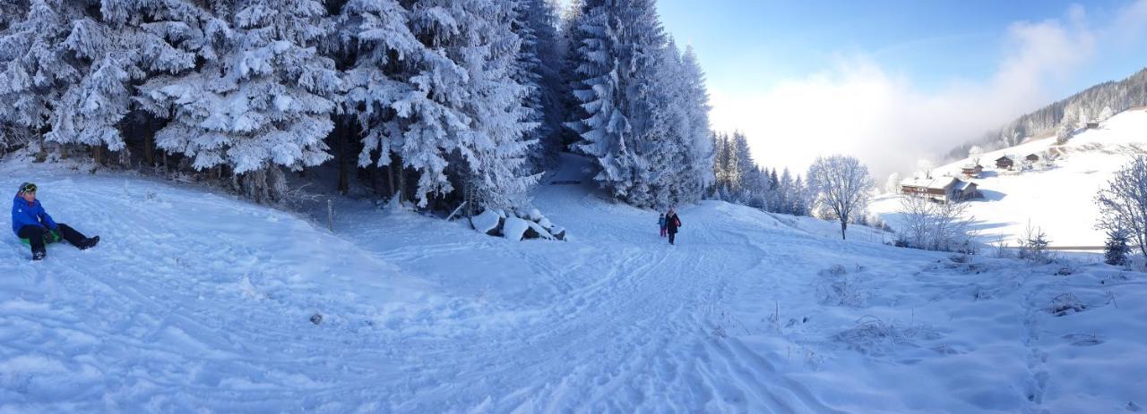 Ferienhaus Gipfelglueck Hygna Esterno foto