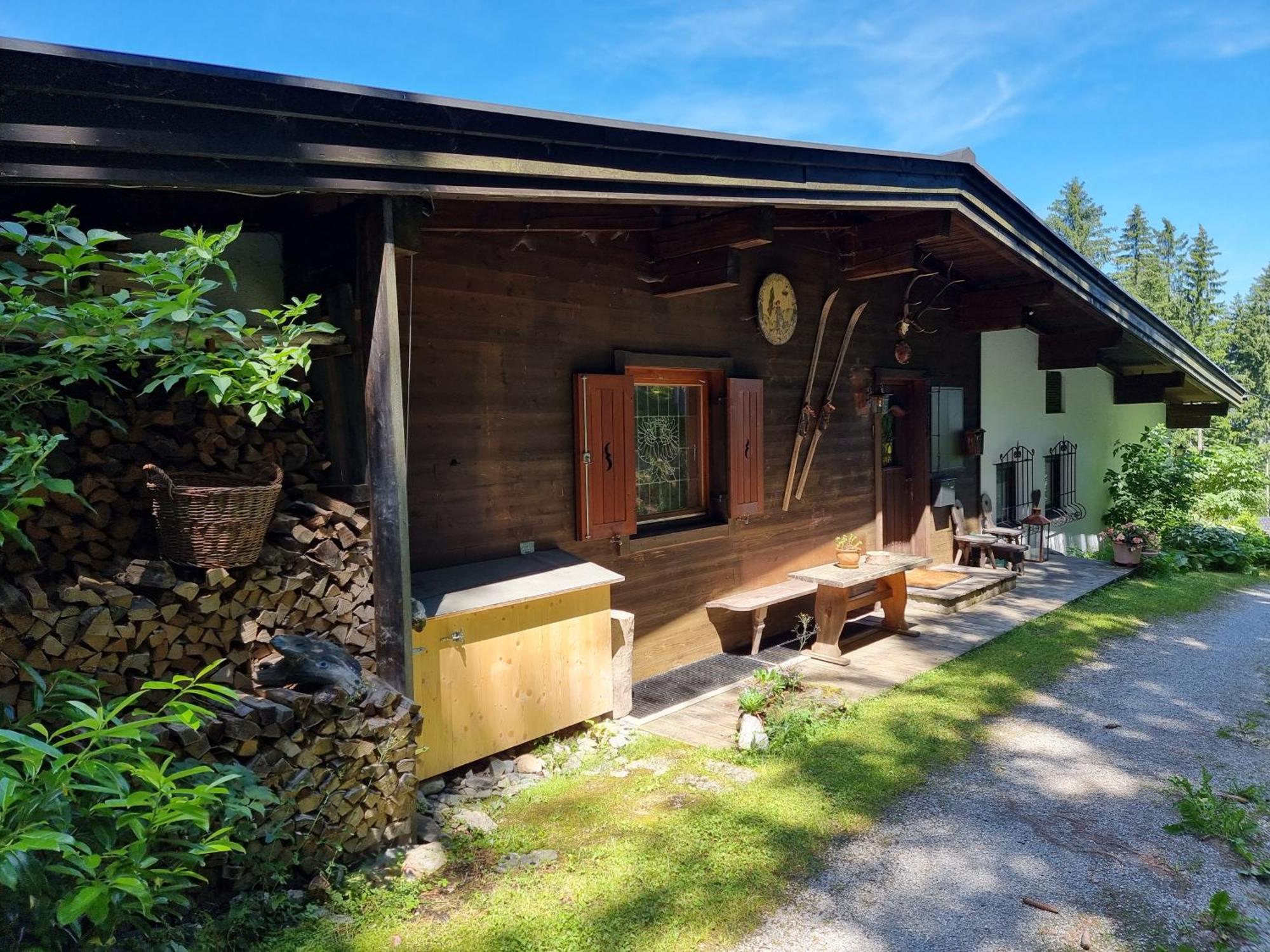 Ferienhaus Gipfelglueck Hygna Esterno foto